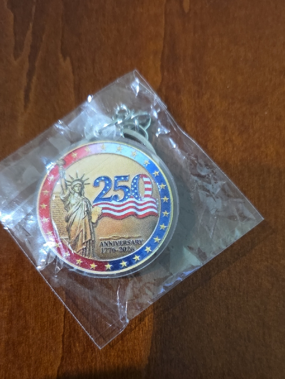 250th Anniversary Key Ring